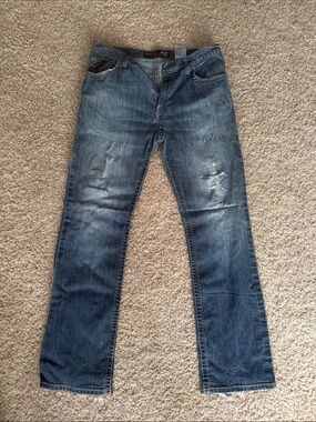 Ariat FR Men's Faded Blue Relaxed Boot Jeans